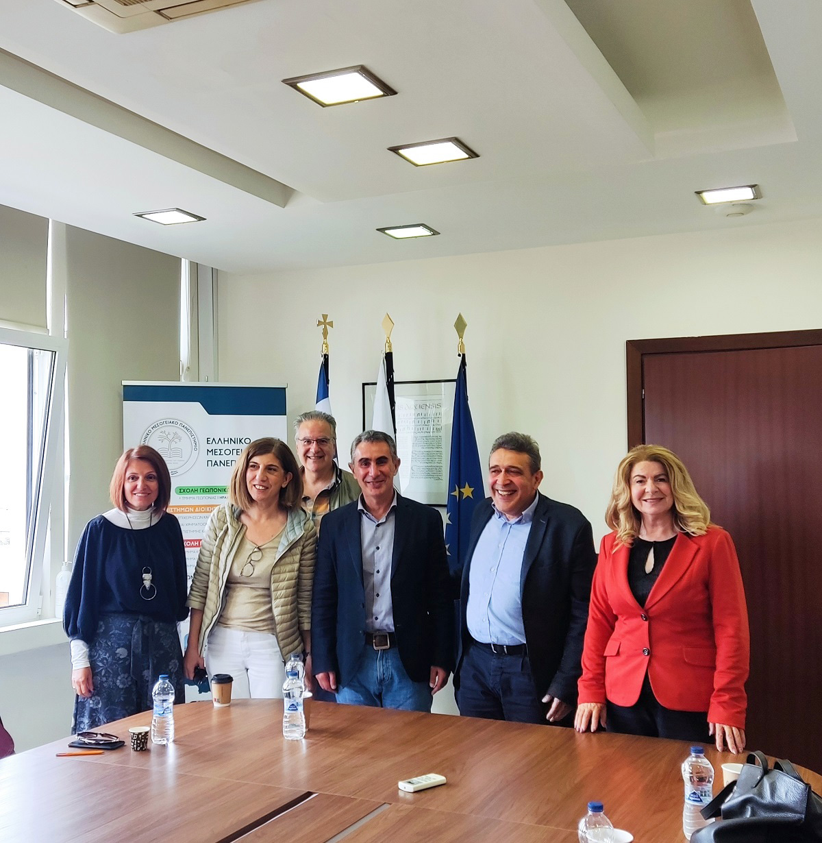 Επίσκεψη κλιμακίου του ΣΥΡΙΖΑ ΠΣ στην έδρα του Ελληνικού Μεσογειακού Πανεπιστημίου στο Ηράκλειο