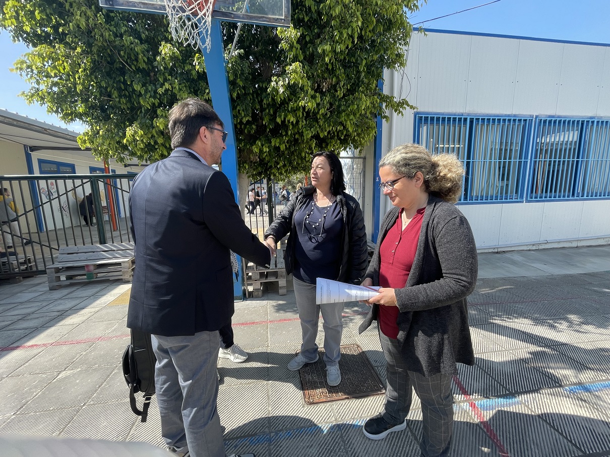 ΕΝΕΕΓΥΛ Ειδικό Σχολείο Γιώργος Αλεξάκης Εκλογές 2023 Υποψήφιος Δήμαρχος Ηράκλειο