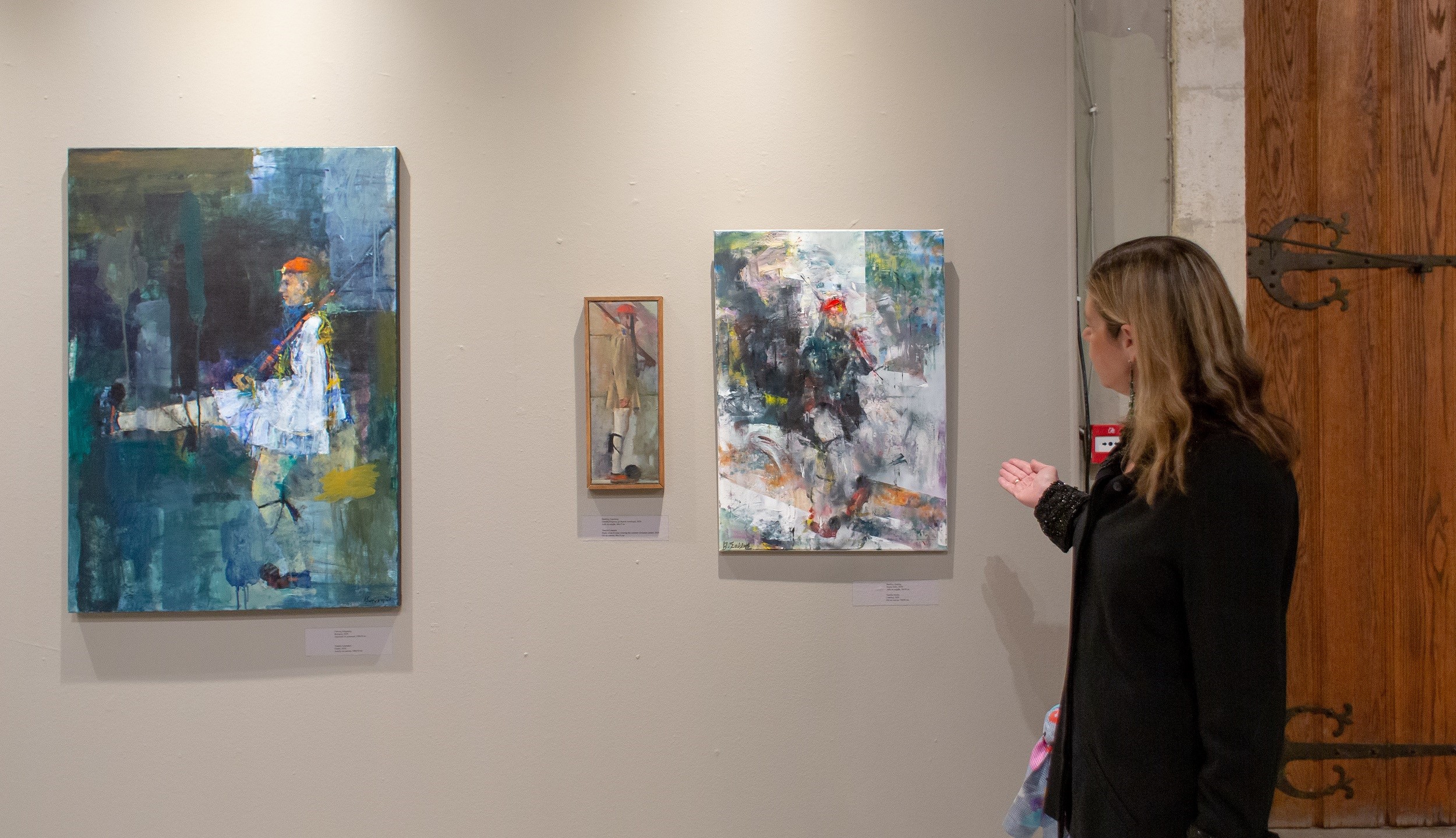 Από την έκθεση '' Έυζωνες'' στη Βασιλική του Αγίου Μάρκου