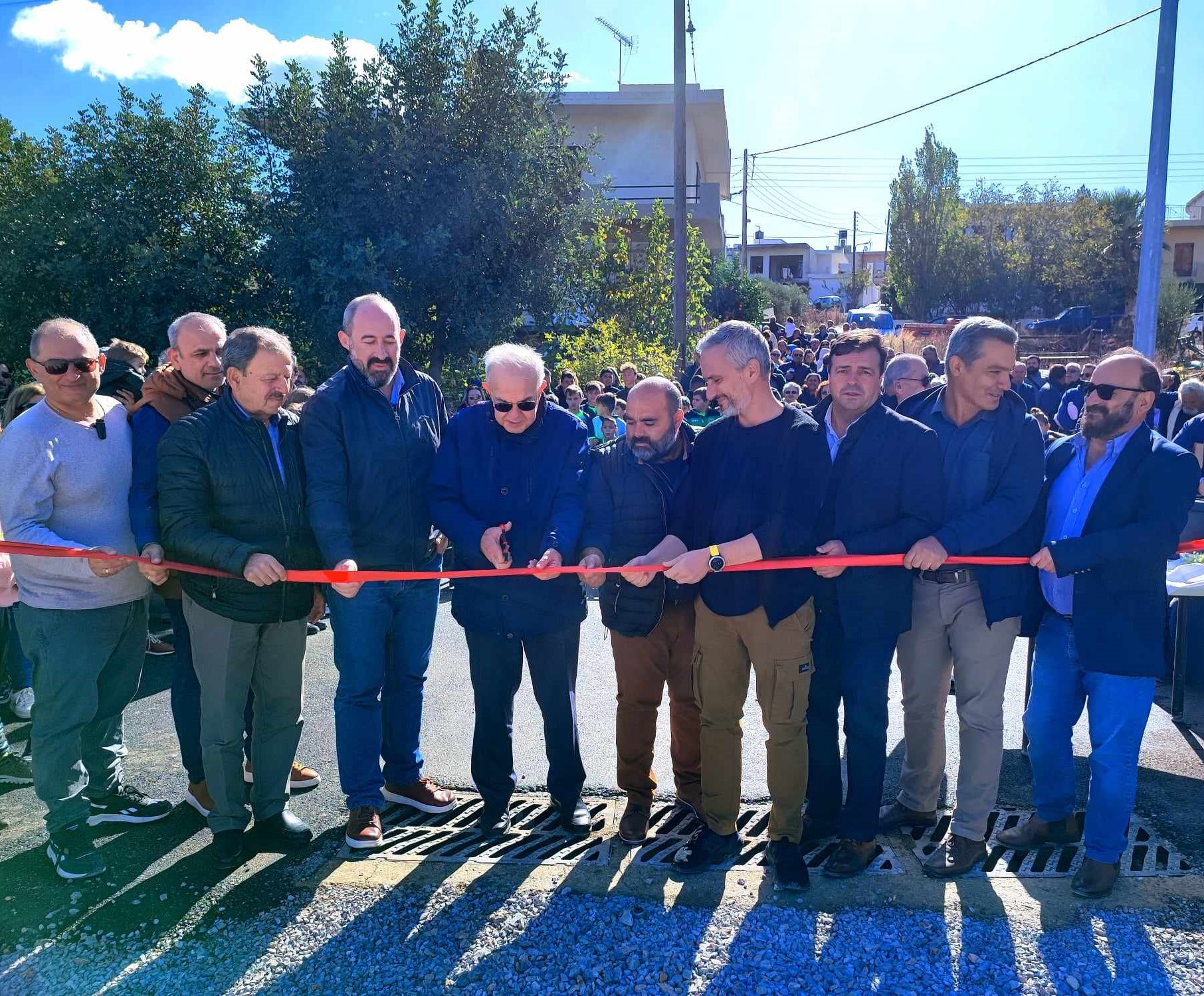 εγκαίνια Παλιανή Αυγενική Γήπεδο παιδική χαρά Ηράκλειο