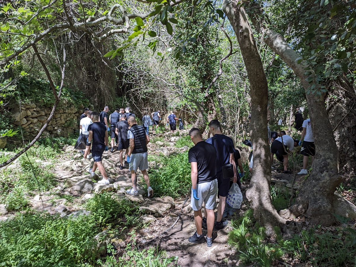 εθελοντές Μύλοι Φαράγγι Μαθητές Γαλάτσι
