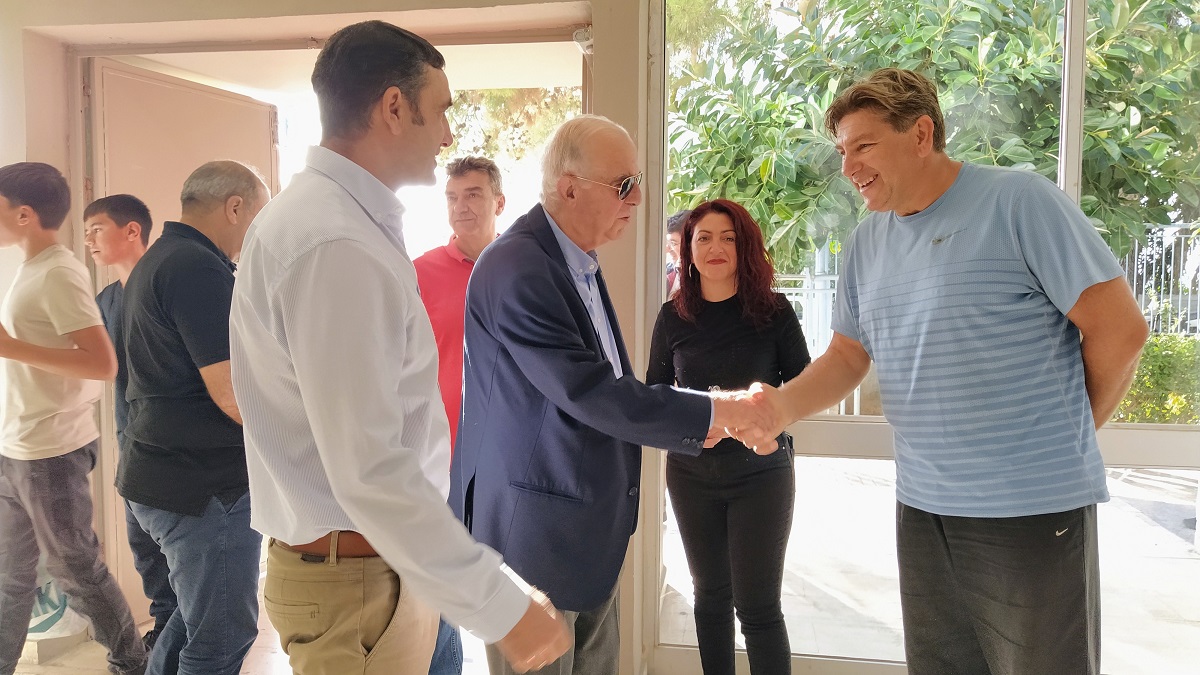 Ενεργειακή αναβάθμιση Άγιος Μύρων Λαμπρινός Σχολείο Ηράκλειο