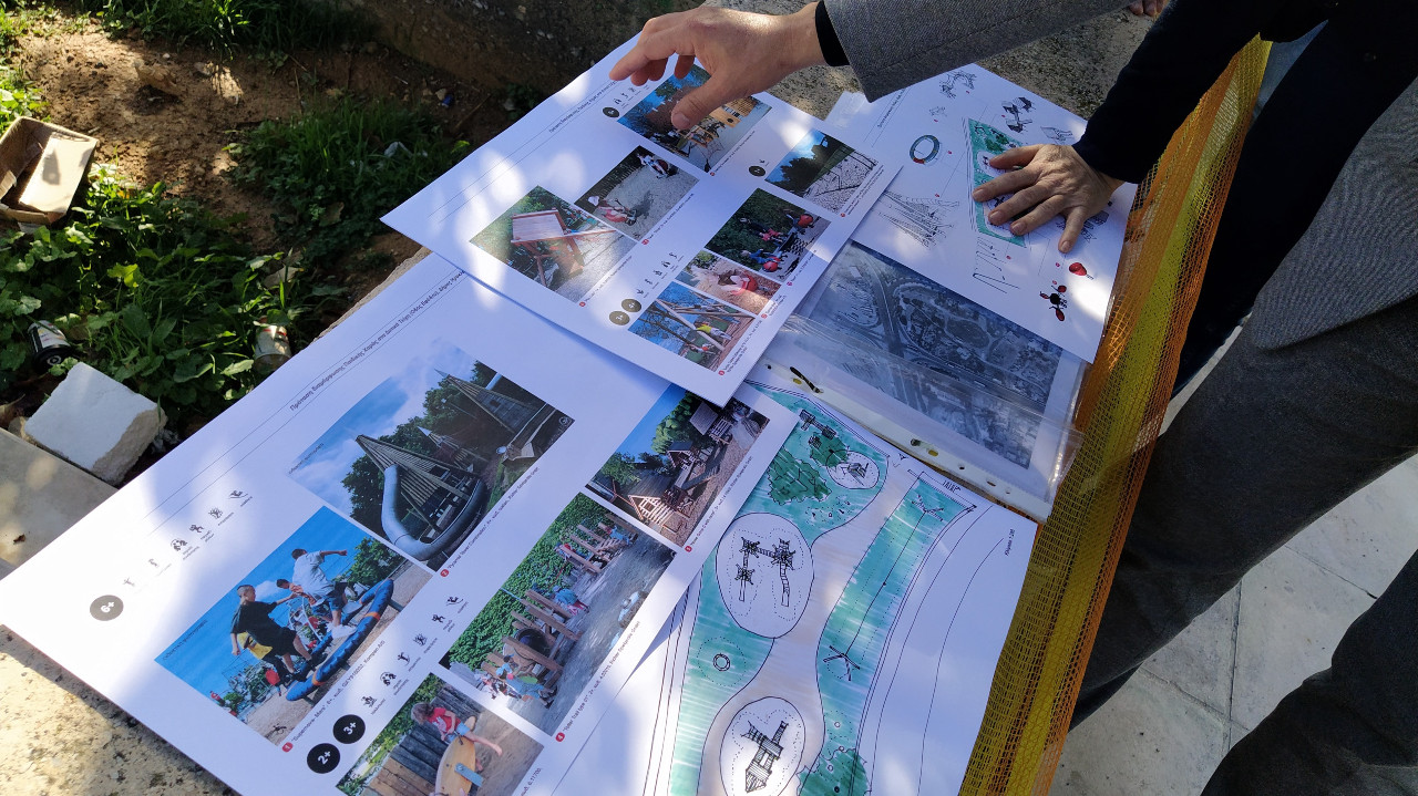  Επίσκεψη στο πάρκο της οδού Εφόδου