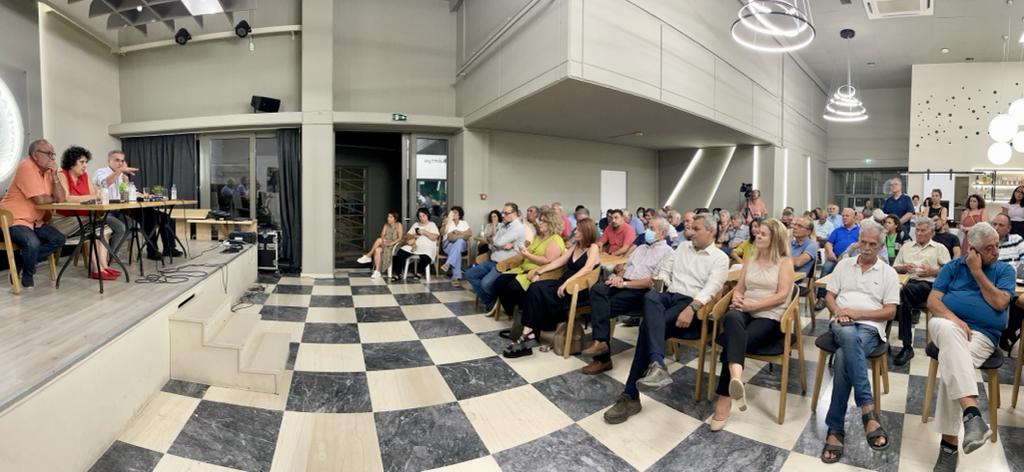 Ευκλείδης Τσακαλώτος στο Ηράκλειο