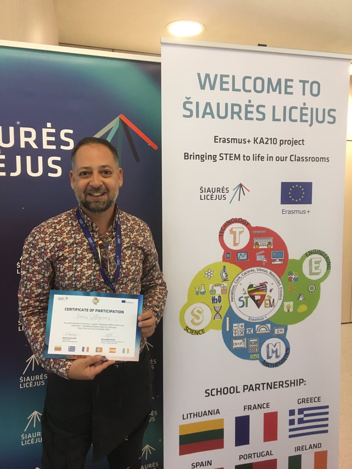 Στη Λιθουανία μέσω του προγράμματος Erasmus+ τα 6ο & 44o Δημοτικά Σχολεία Ηρακλείου 