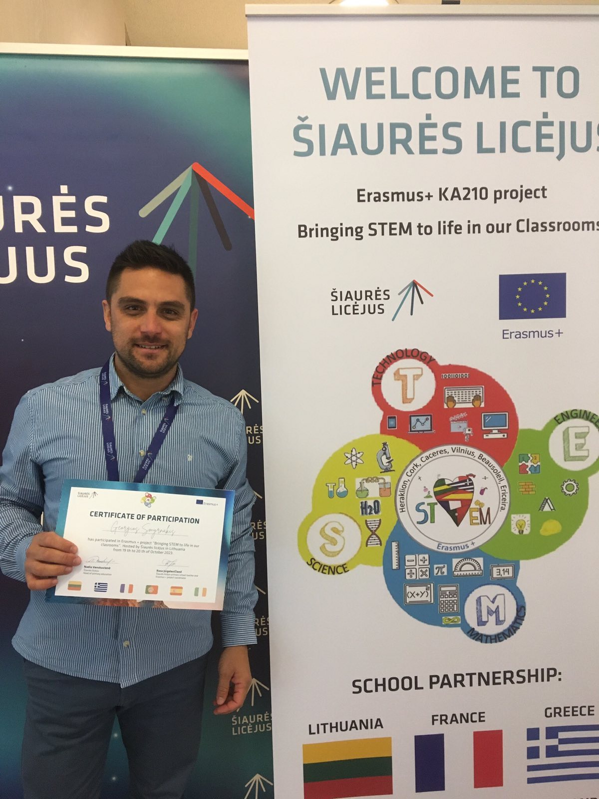 Στη Λιθουανία μέσω του προγράμματος Erasmus+ τα 6ο & 44o Δημοτικά Σχολεία Ηρακλείου 