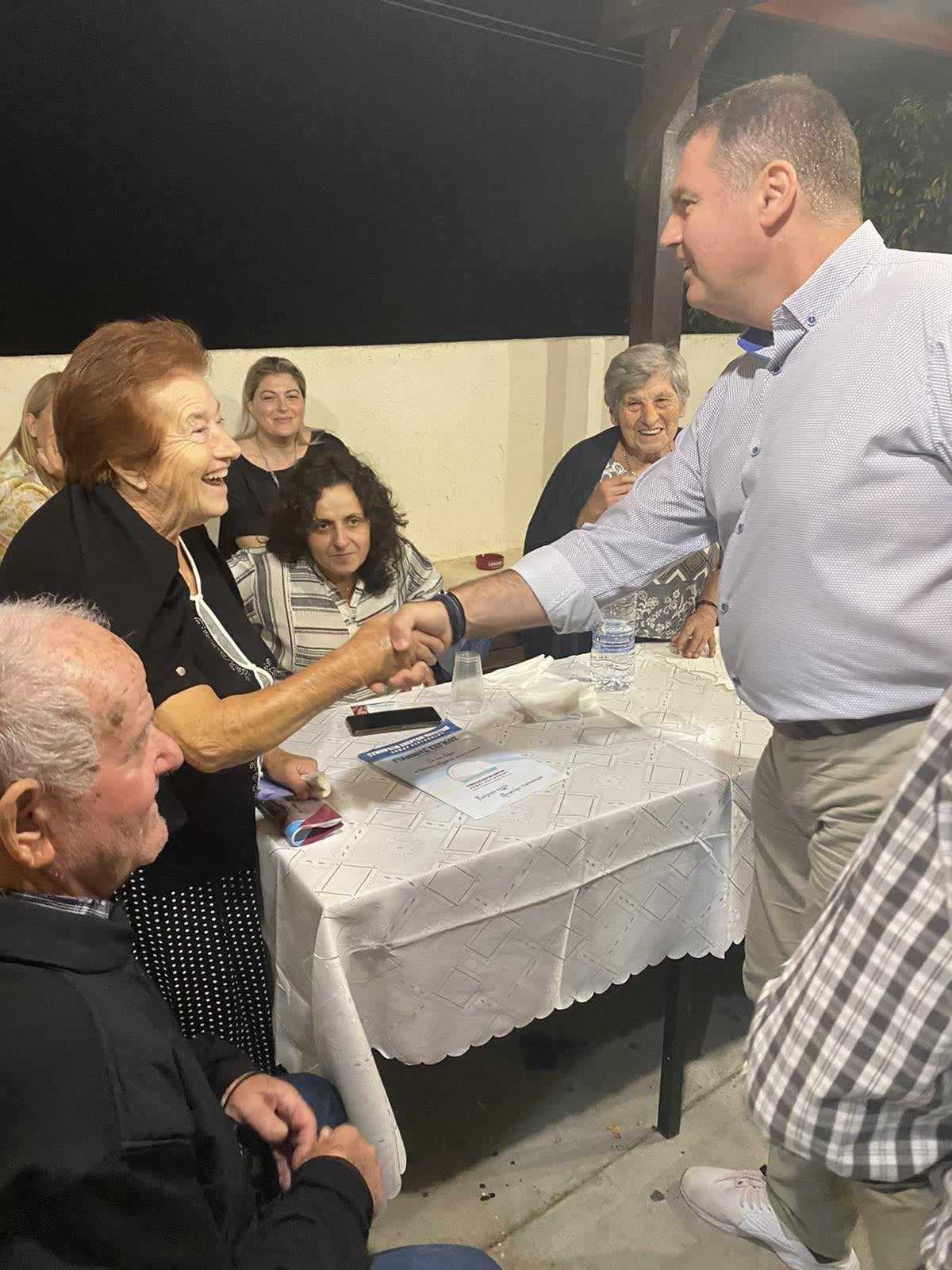 περιοδεία σέγκος δήμος χερσονήσου ηράκλειο εκλογές 2023