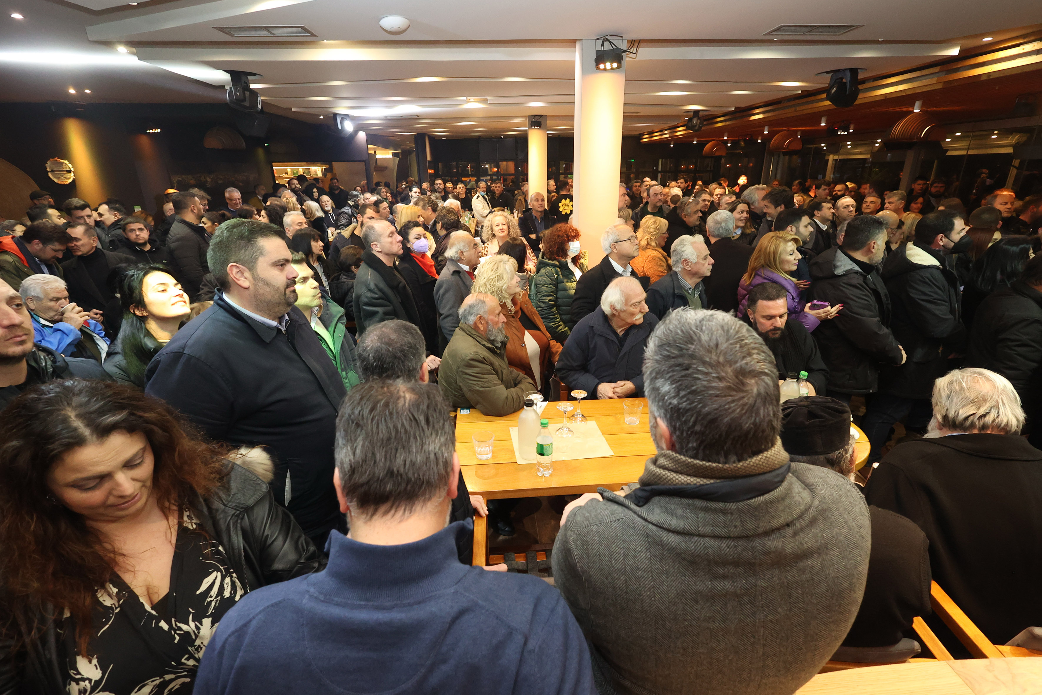 Παρασύρης Βασιλόπιτα Αρχιεπίσκοπος Ευγένιος ΠΑΣΟΚ ηράκλειο αντωνόπουλος