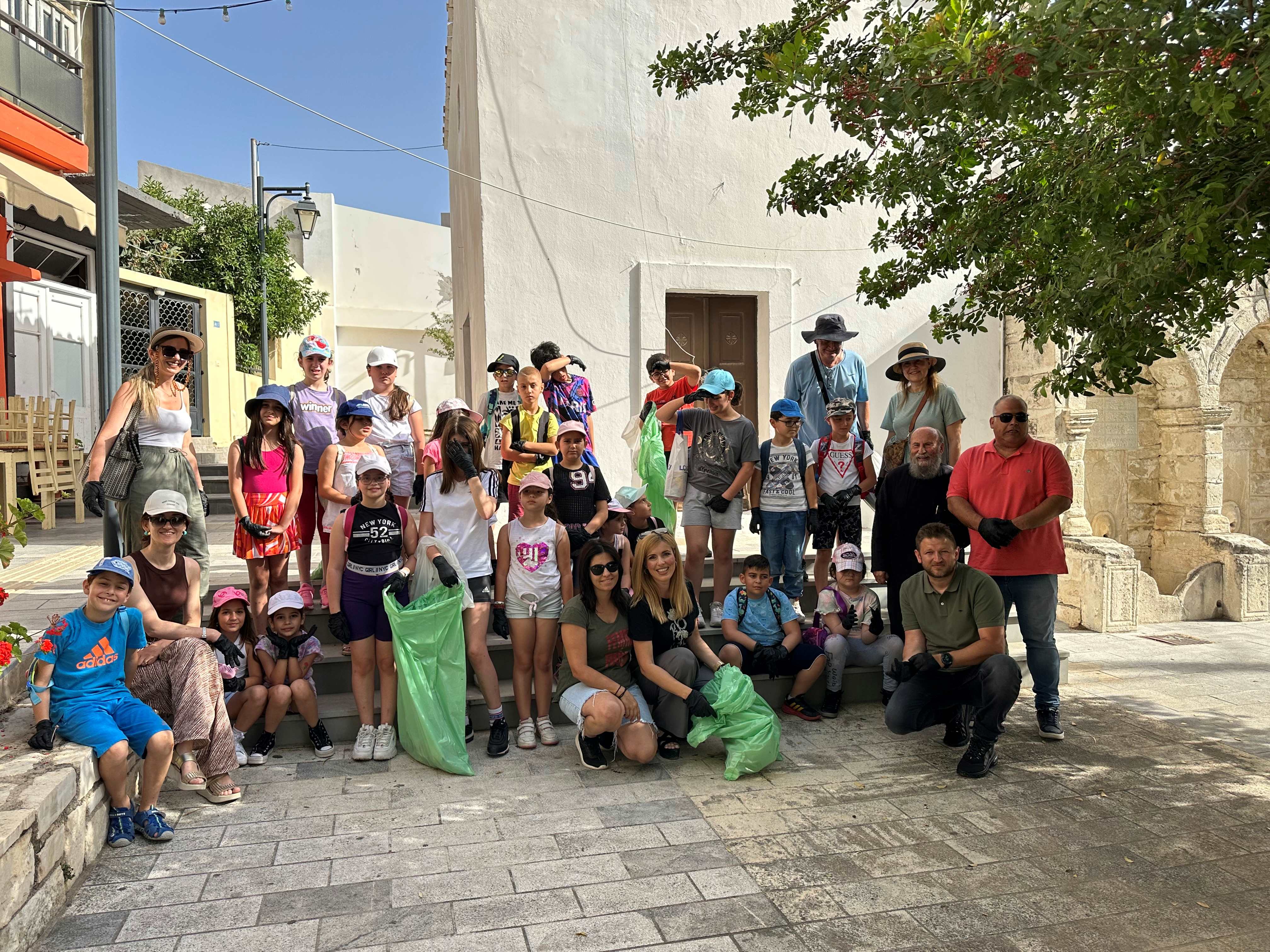 Οι μαθητές στο Μαλεβίζι έστειλαν το δικό τους μήνυμα για την προστασία του περιβάλλοντος