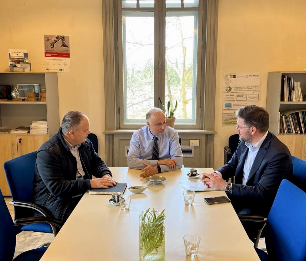 Συνάντηση Δημάρχου Μαλεβιζίου με τον πρόεδρο του Πράσινου Ταμείου