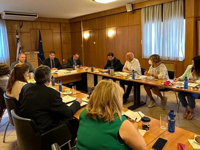  Πρώτη διευρυμένη σύσκεψη Αυγενάκη στο Υπουργείο Αγροτικής Ανάπτυξης και Τροφίμων