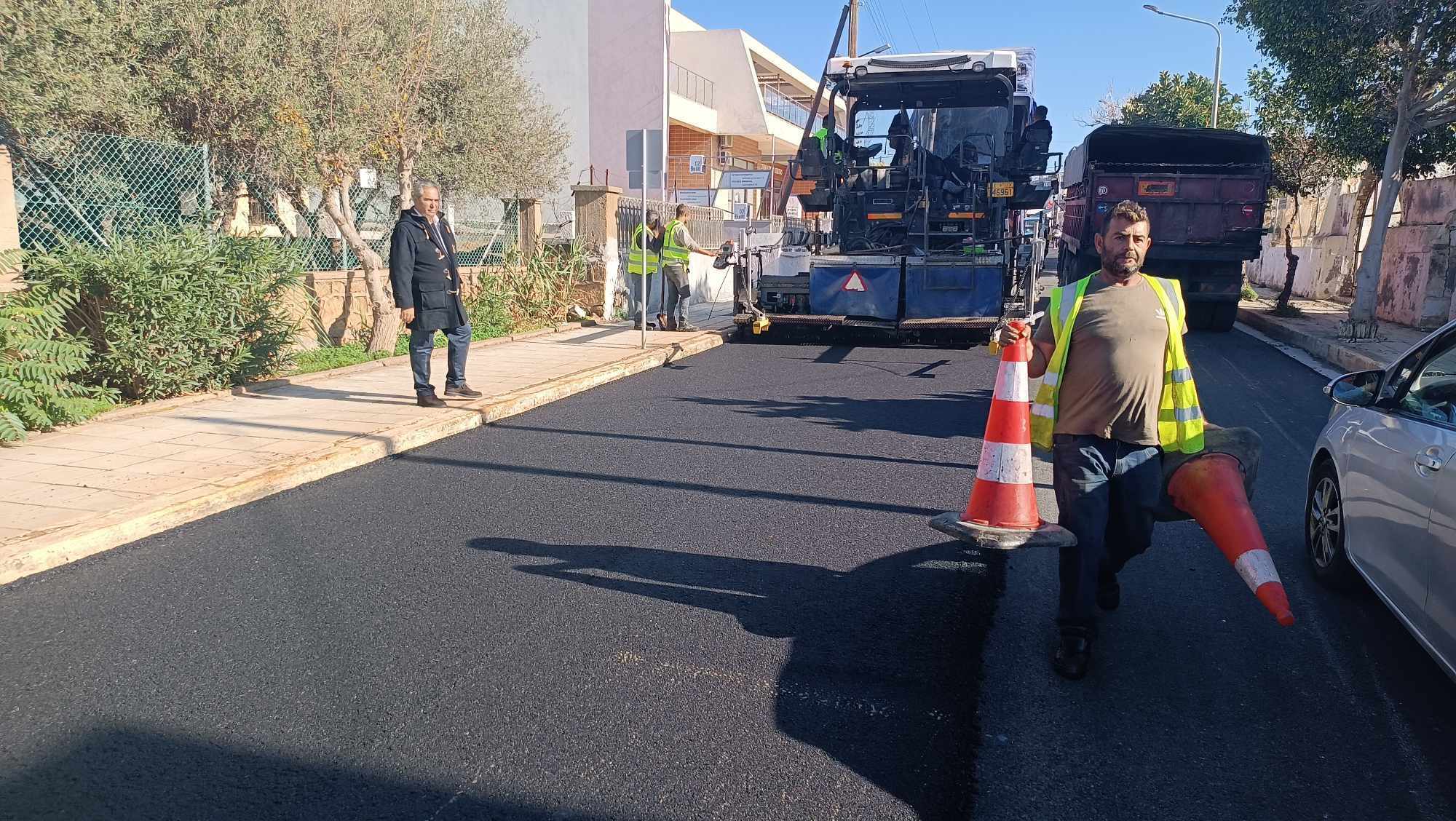 Ολοκληρώθηκε η ασφαλτόστρωση στο τμήμα Κοκκίνη Χάνι - Γούβες