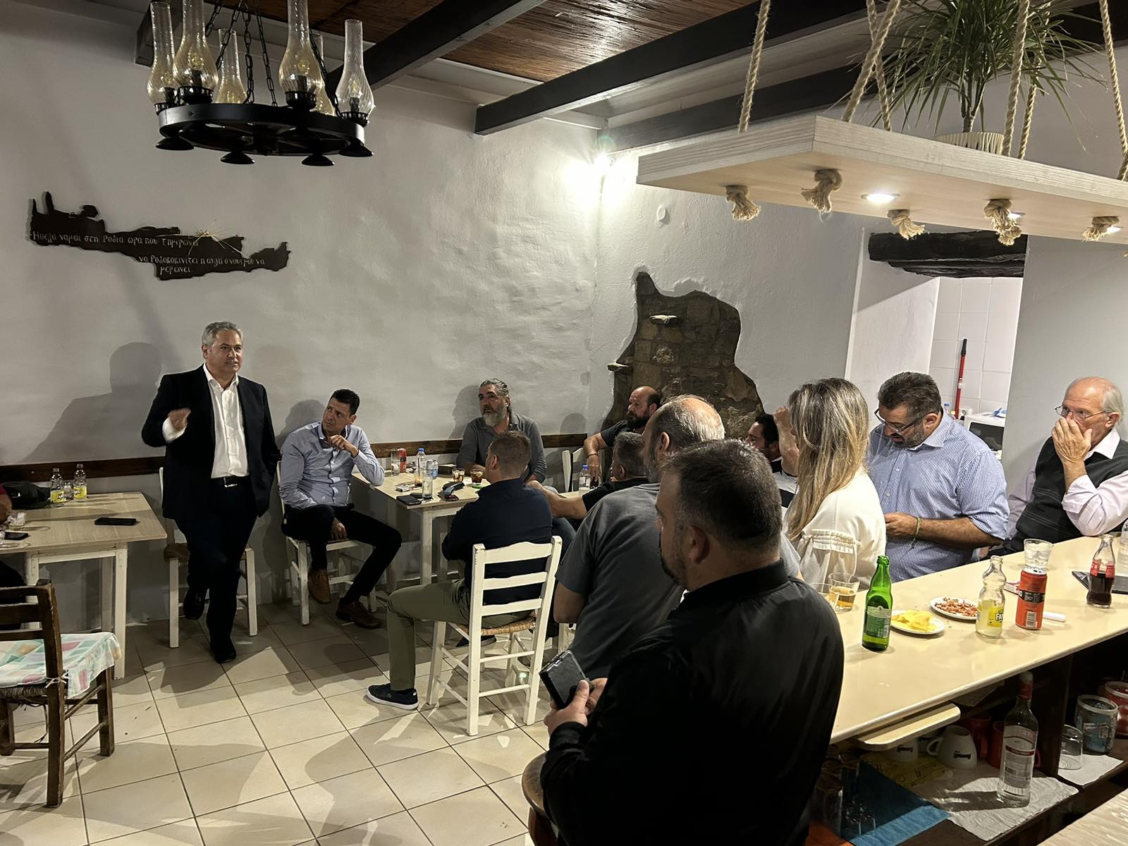 Στη Ρογδιά ο Νίκος Σκουλάς