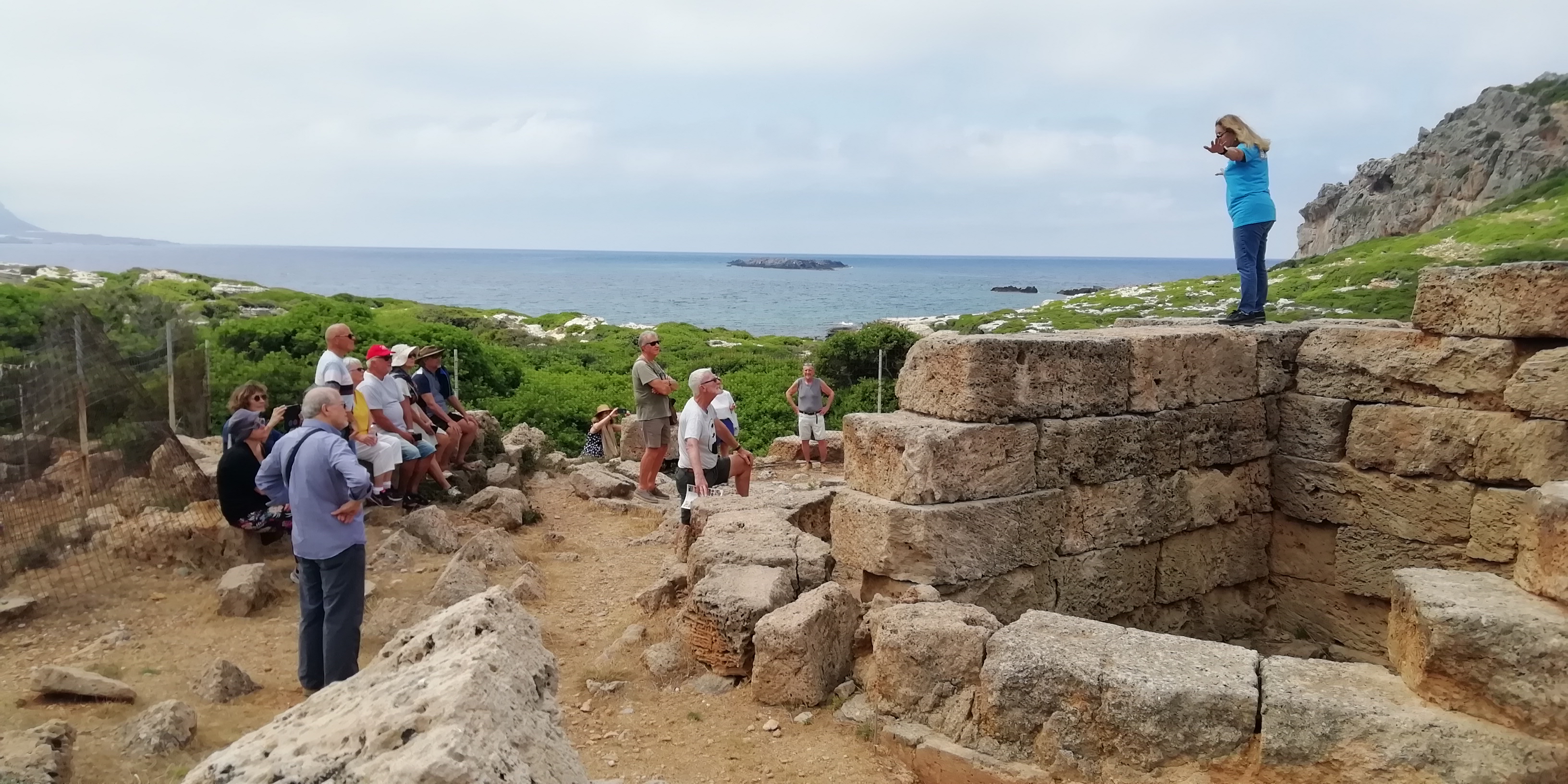 Από ξενάγηση στα Αρχαία Φαλάσαρνα