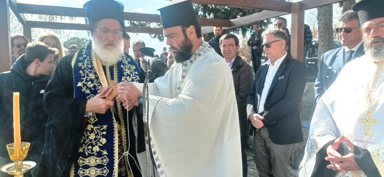 Με λαμπρότητα η τελετή καθαγιασμού των υδάτων στο Δήμο Μινώα Πεδιάδας