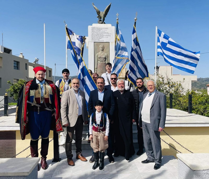 Με λαμπρότητα οι εορταστικές εκδηλώσεις για την 25η Μαρτίου και στον Δήμο Πλατανιά