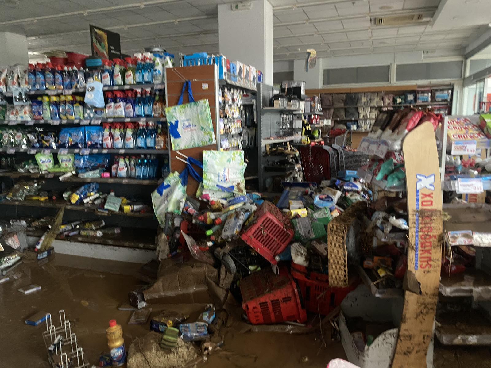 Χαλκιαδάκης Σητεία πλημμύρα