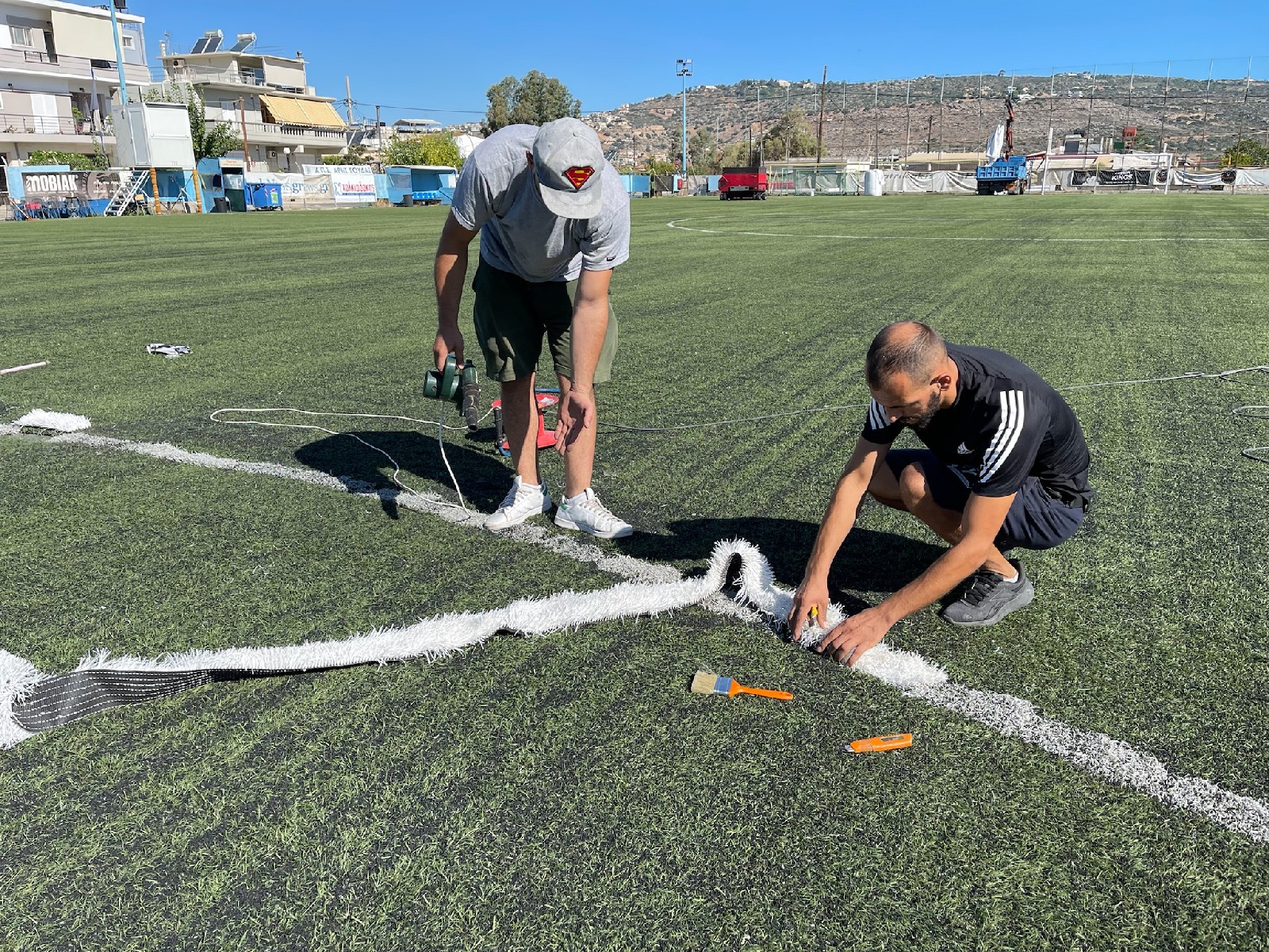 Σημαντική αναβάθμιση στα γήπεδα ποδοσφαίρου του Δήμου Χανίων για τη νέα σεζόν