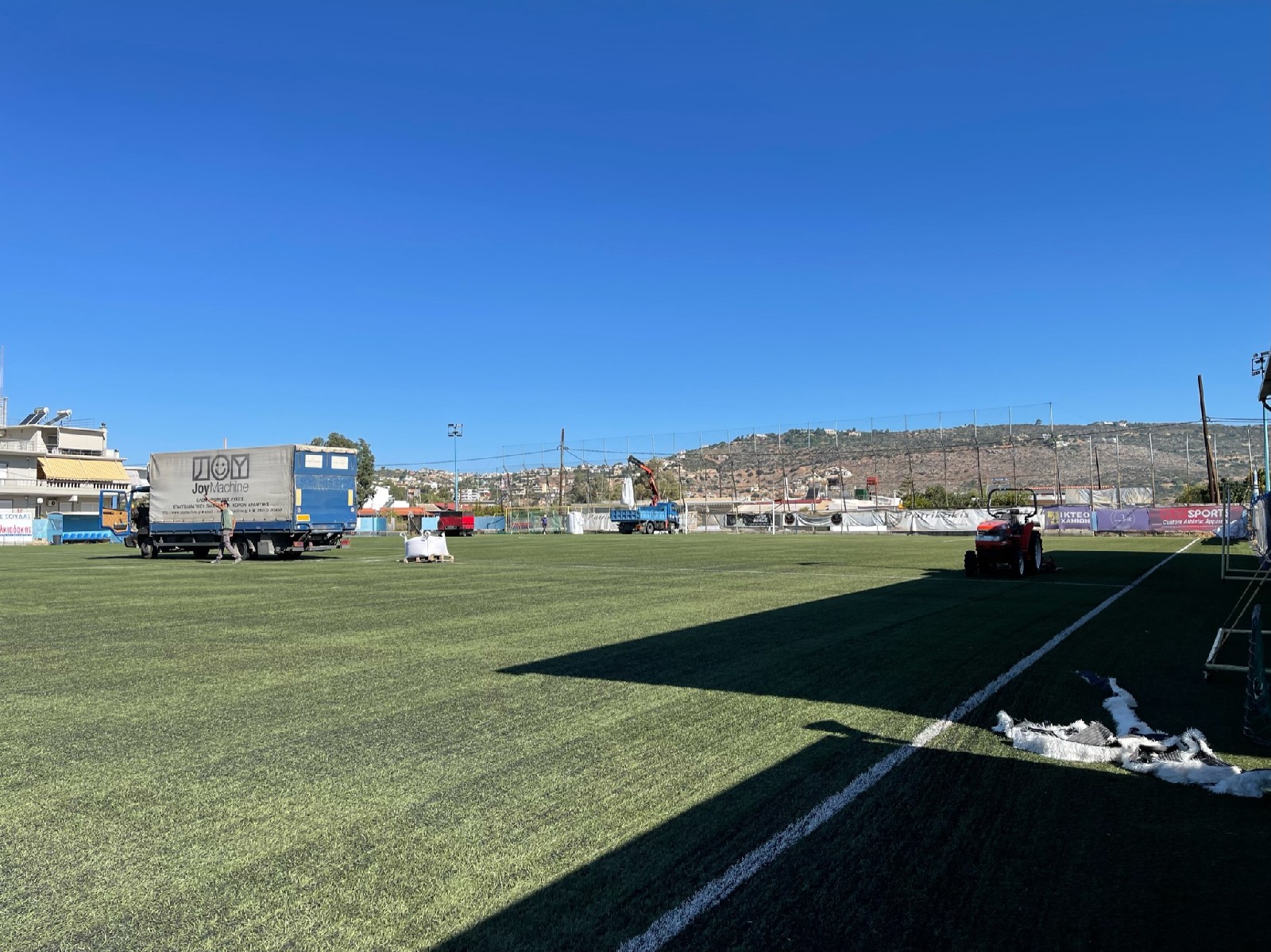 Σημαντική αναβάθμιση στα γήπεδα ποδοσφαίρου του Δήμου Χανίων για τη νέα σεζόν