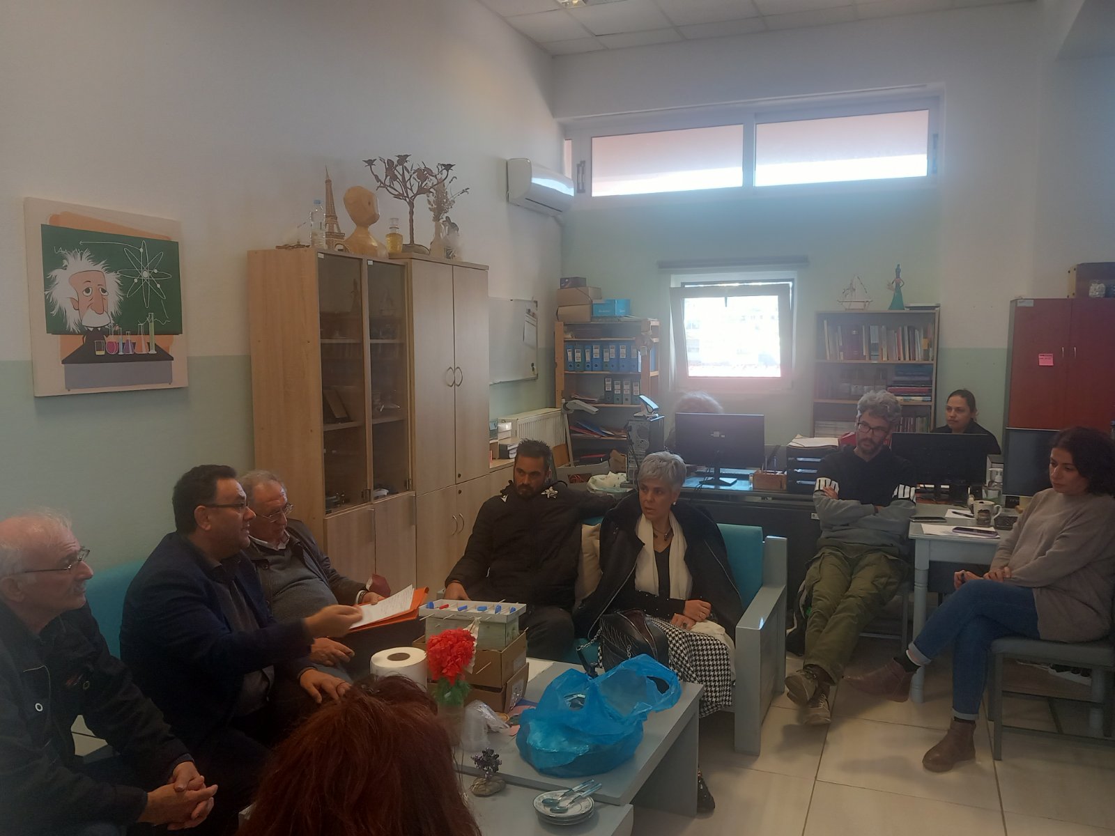 Περιοδεία Συντυχάκη και κλιμακίου του ΚΚΕ στο Ρέθυμνο