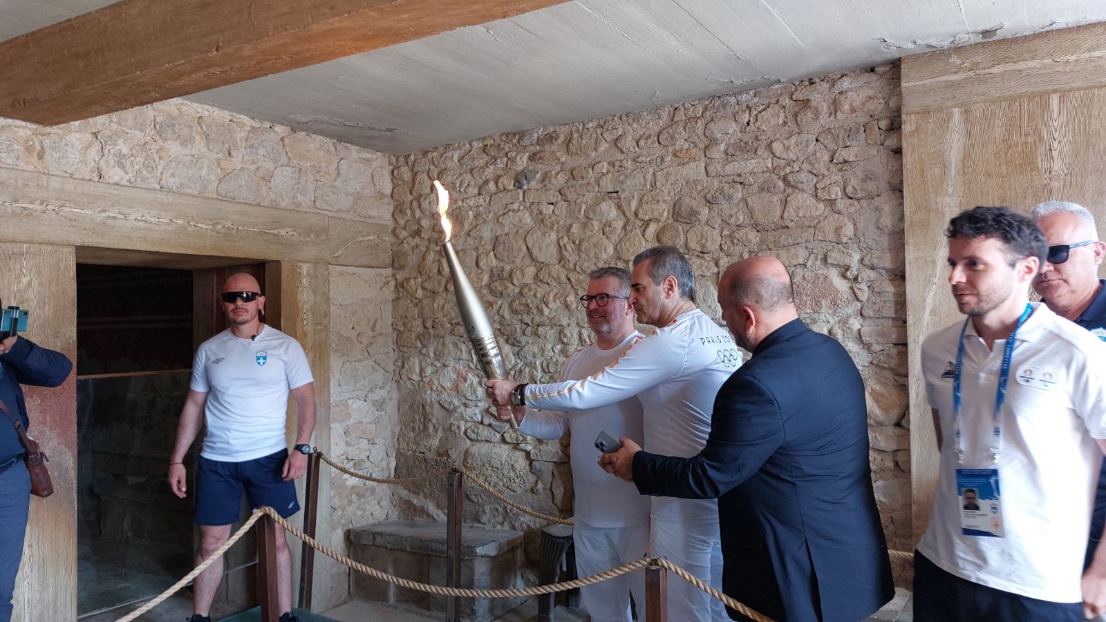 Κνωσος Ολυμπιακή Φλόγα