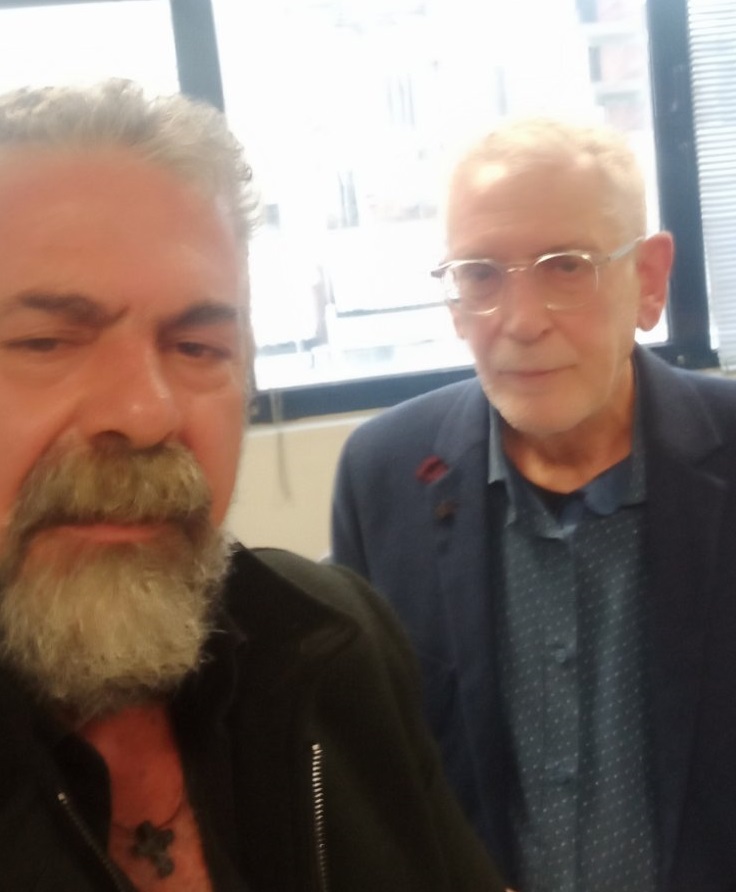 Με τον Σταύρο Καουκάκη