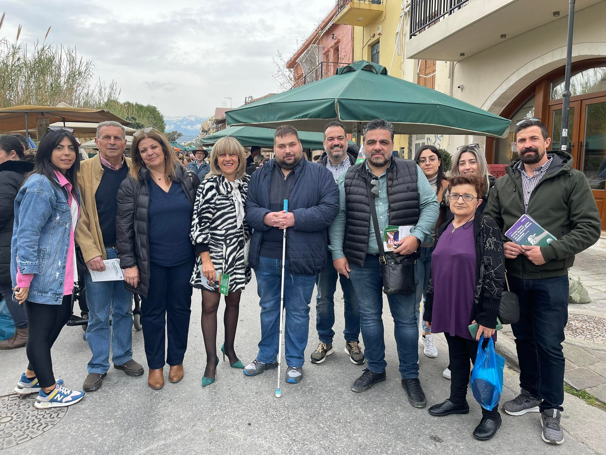 λαϊκή αγορά ΠΑΣΟΚ Κίνημα Αλλαγής Χανιά Εκλογές 2023