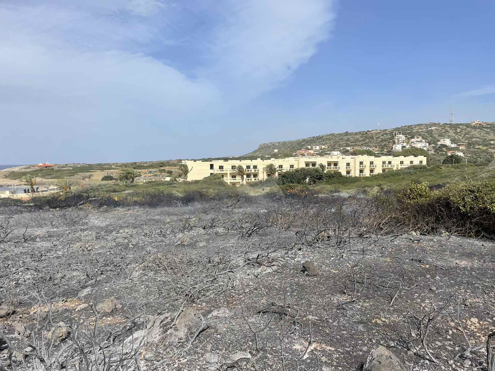 Βλήμα Μάλια Πυρκαγιά Ηράκλειο