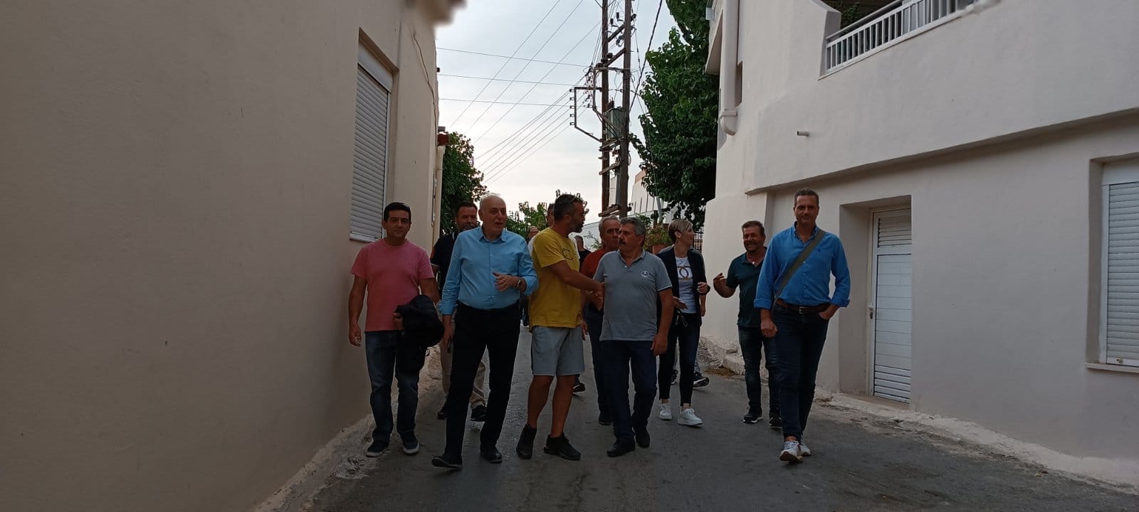 Μπαριτάκης: Κοντά στους δημότες της Βιάννου καθημερινά - Επίσκεψη σε χωριά της Εμπάρου