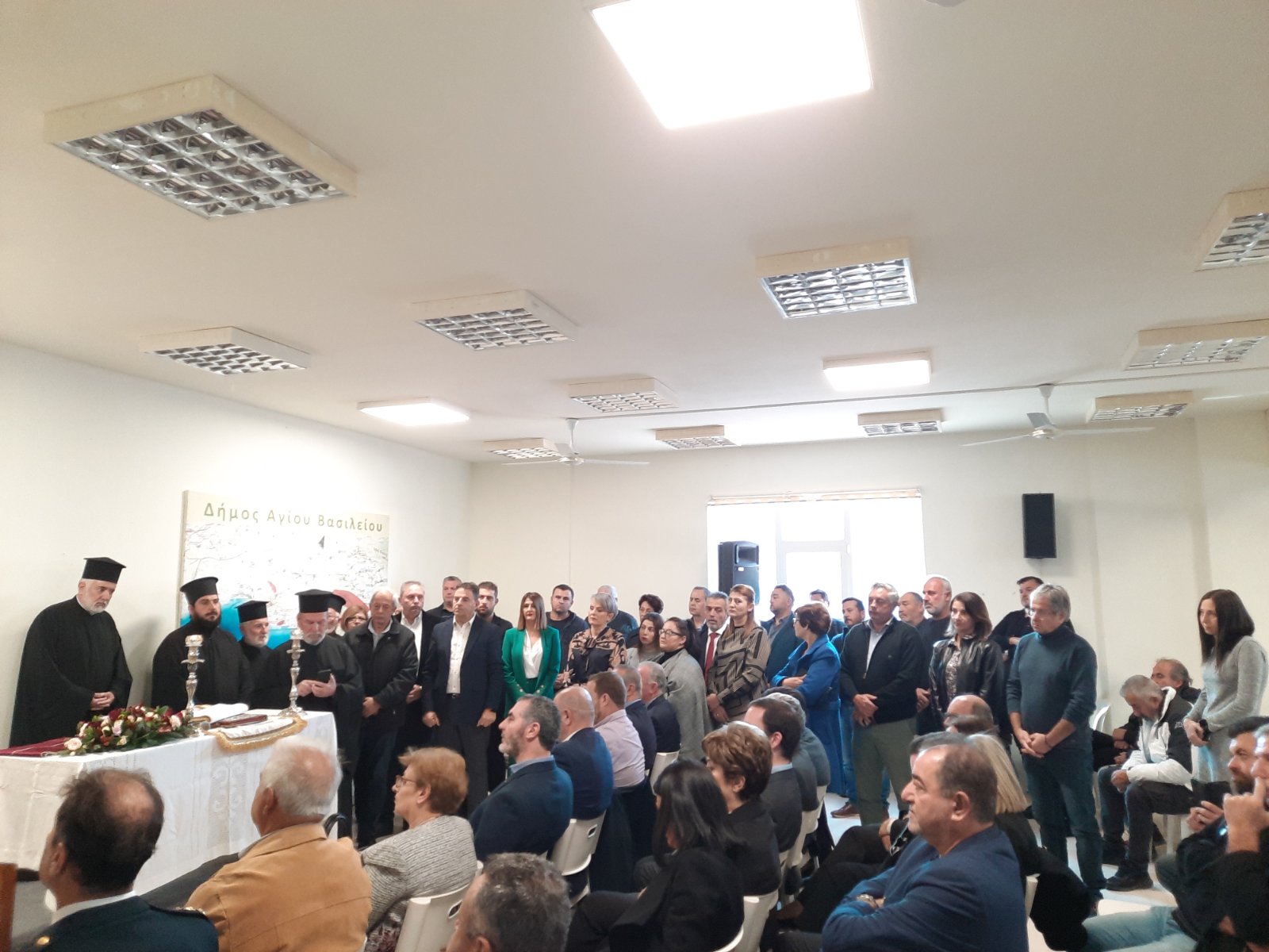 Ορκίστηκε εκ νέου Δήμαρχος Αγίου Βασιλείου ο Γ. Ταταράκης