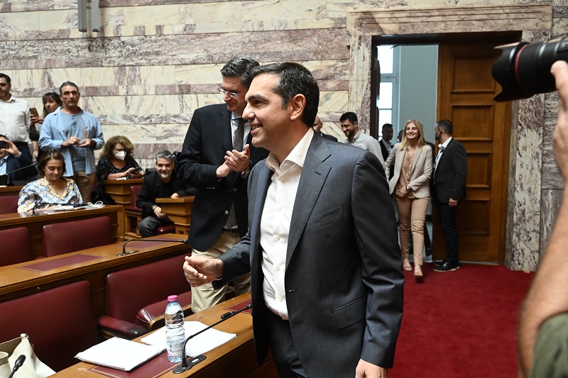Στην συνεδρίαση της ΚΟ και ο Αλέξης Τσίπρας