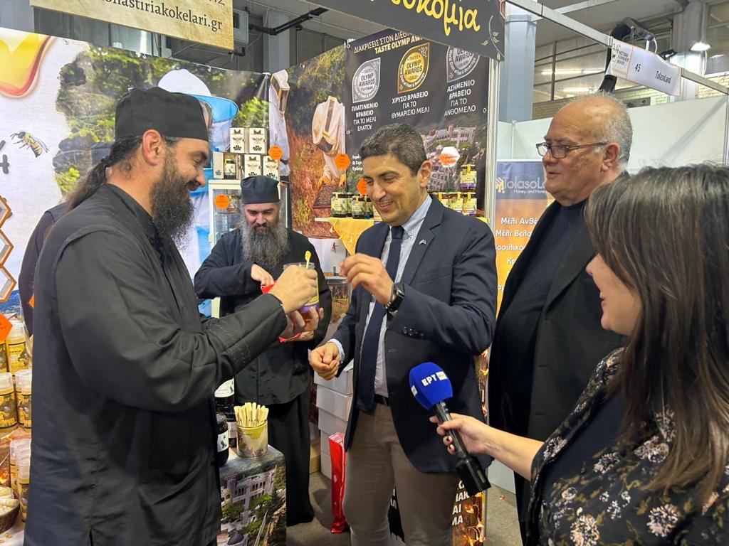 Στο 14ο Φεστιβάλ Μελιού ο ΥπΑΑΤ, Λευτέρης Αυγενάκης