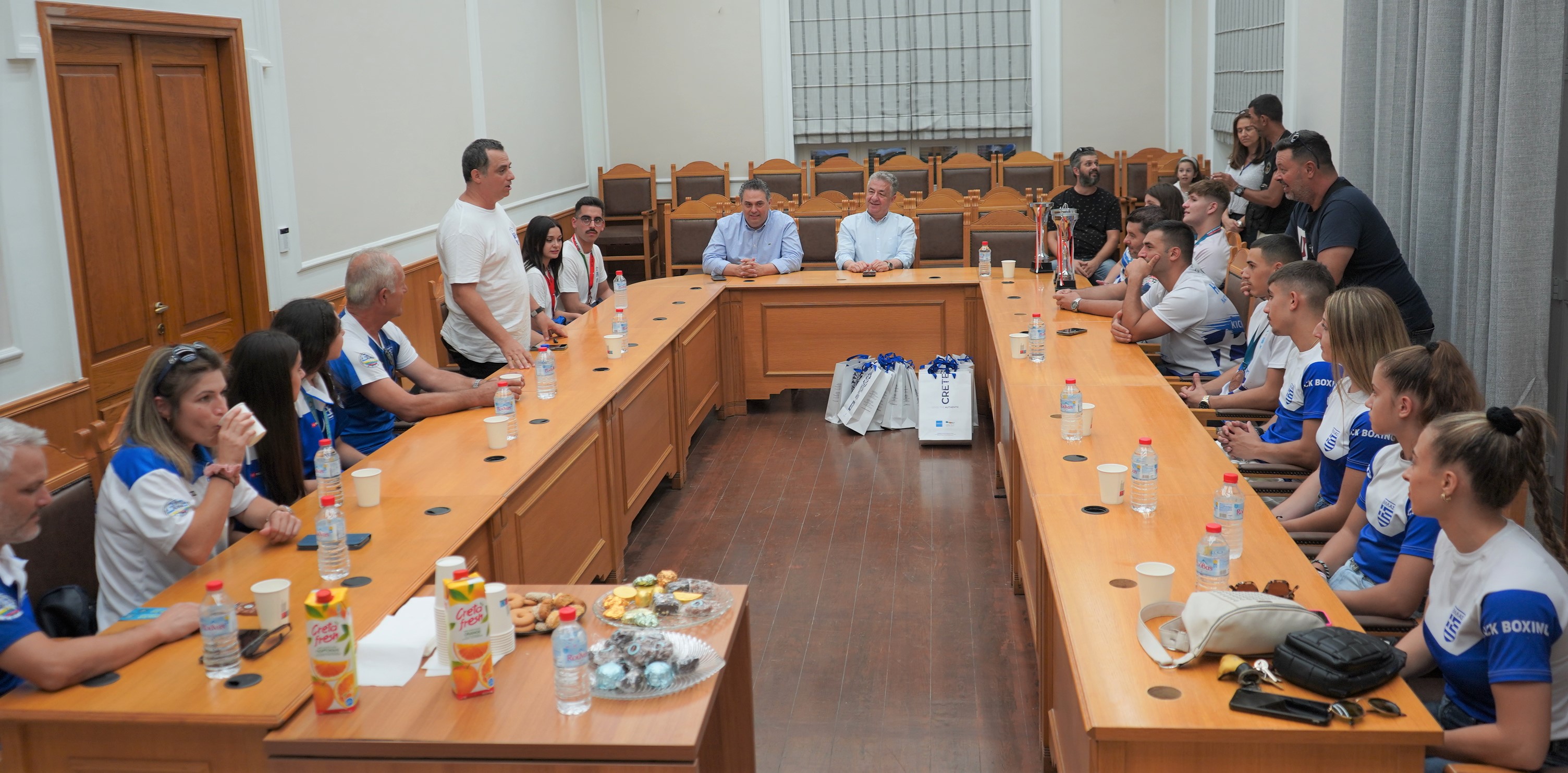 Ηράκλειο: Συγχαρητήρια Περιφερειάρχη στους Παγκόσμιους και Πανευρωπαϊκούς πρωταθλητές 