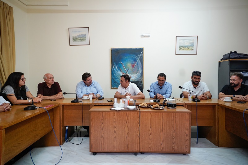 Μ. Καραμαλάκης: Σημαντικός ο ρόλος του Δήμου Ηρακλείου στον σχεδιασμό έργων υποδομής