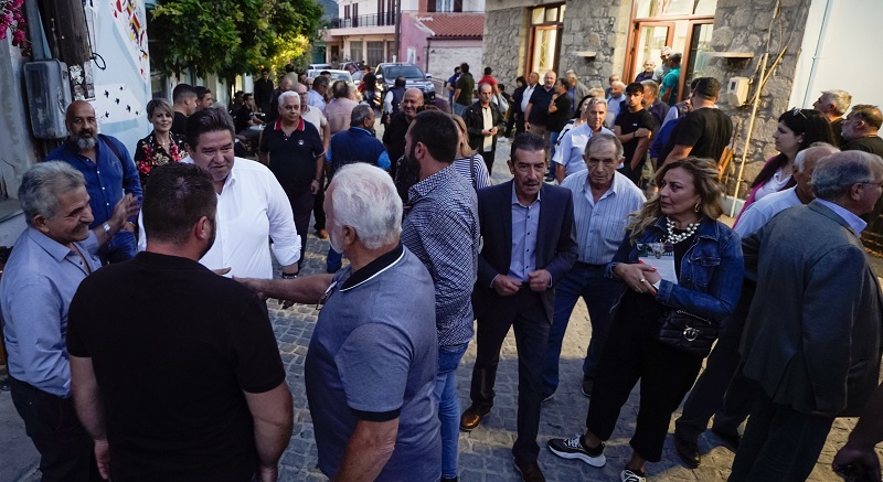 Κοσμοπλημμύρα για τον Μιχάλη Καραμαλάκη σε Πυργού, Άνω και Κάτω Ασίτες