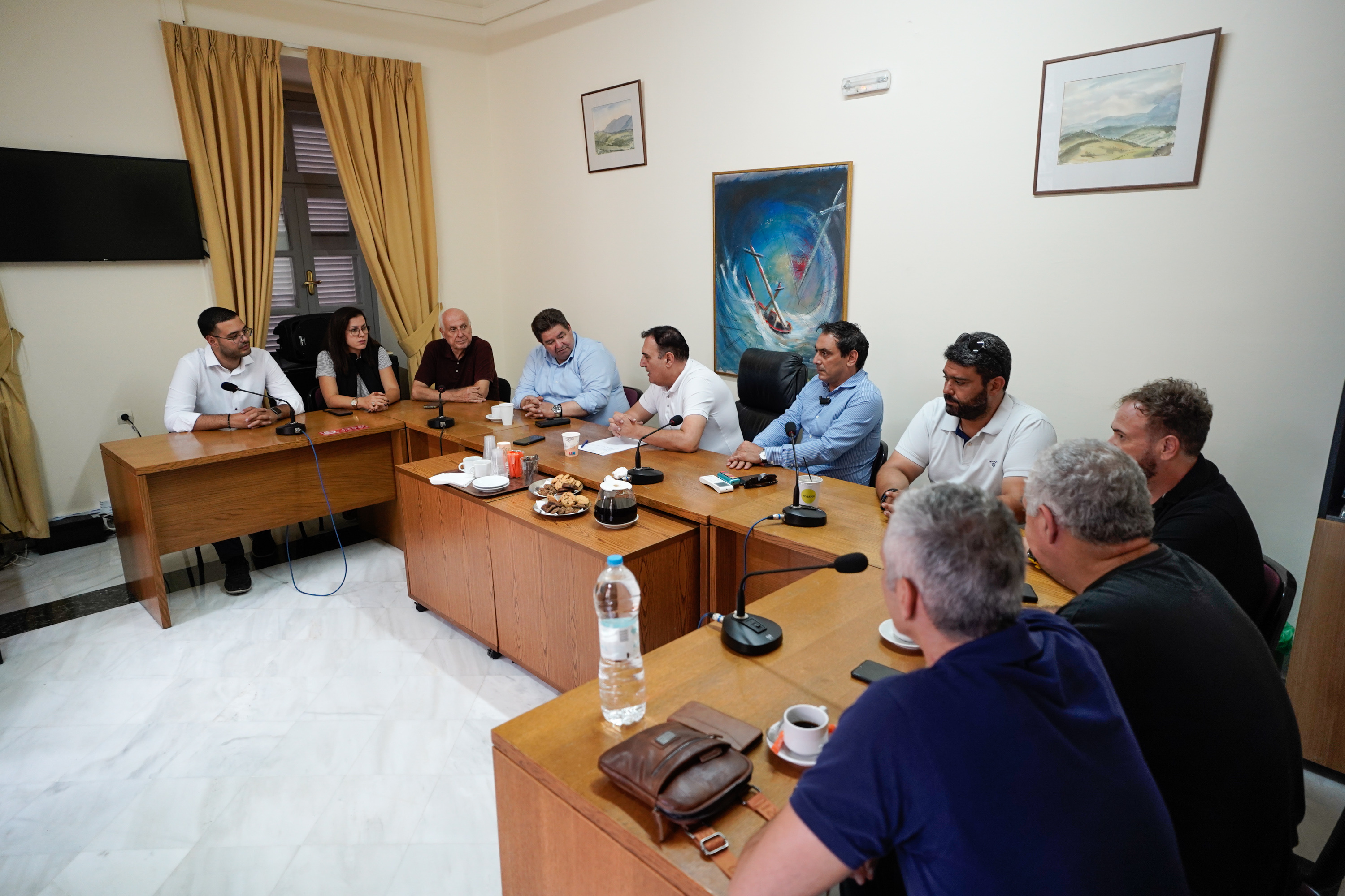 Μ. Καραμαλάκης: Σημαντικός ο ρόλος του Δήμου Ηρακλείου στον σχεδιασμό έργων υποδομής