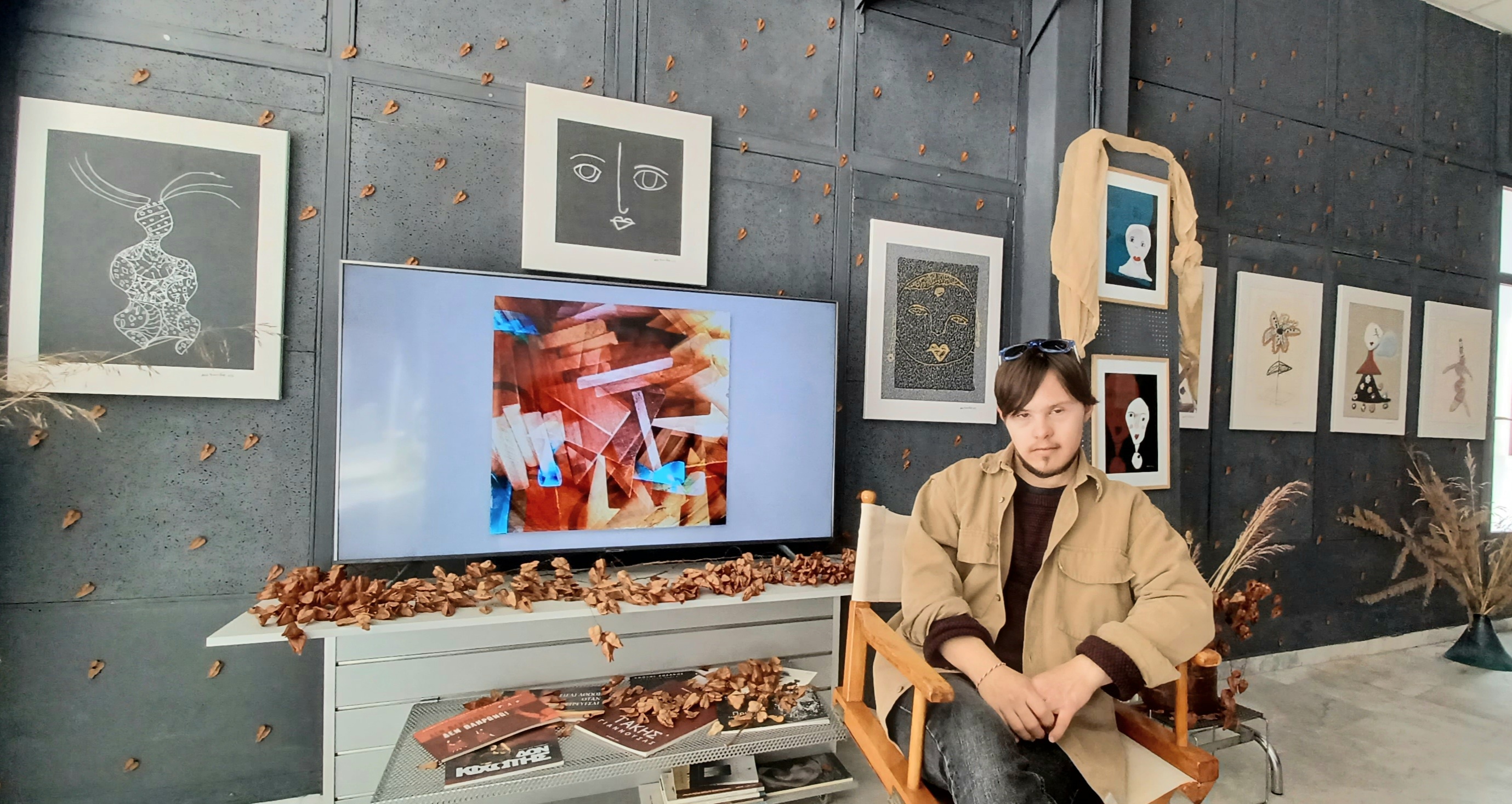 Σύνδρομο Down έκθεση ζωγραφική Κοζάνη