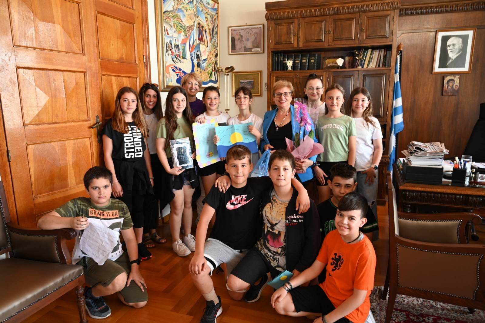 Δημοτικό Σχολείο Ρέθυμνο Μαθητές γυναίκες επαγγέλματα