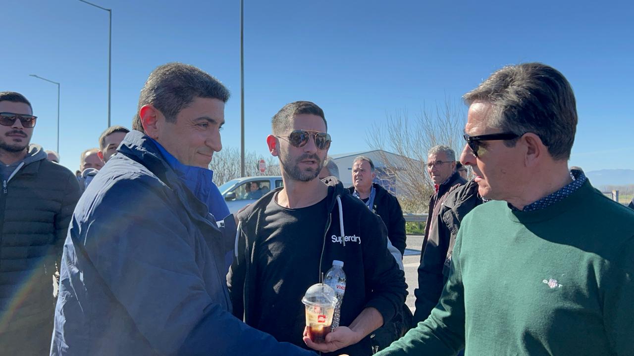 Αυγενάκης Βοιωτία Μπλόκο Αγρότες