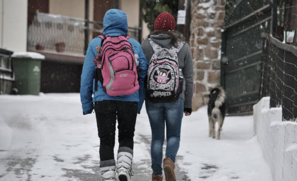 σχολεία κακοκαιρία Δήμοι Χιόνι καιρικές συνθήκες κακοκαιρία Μπάρμπαρα