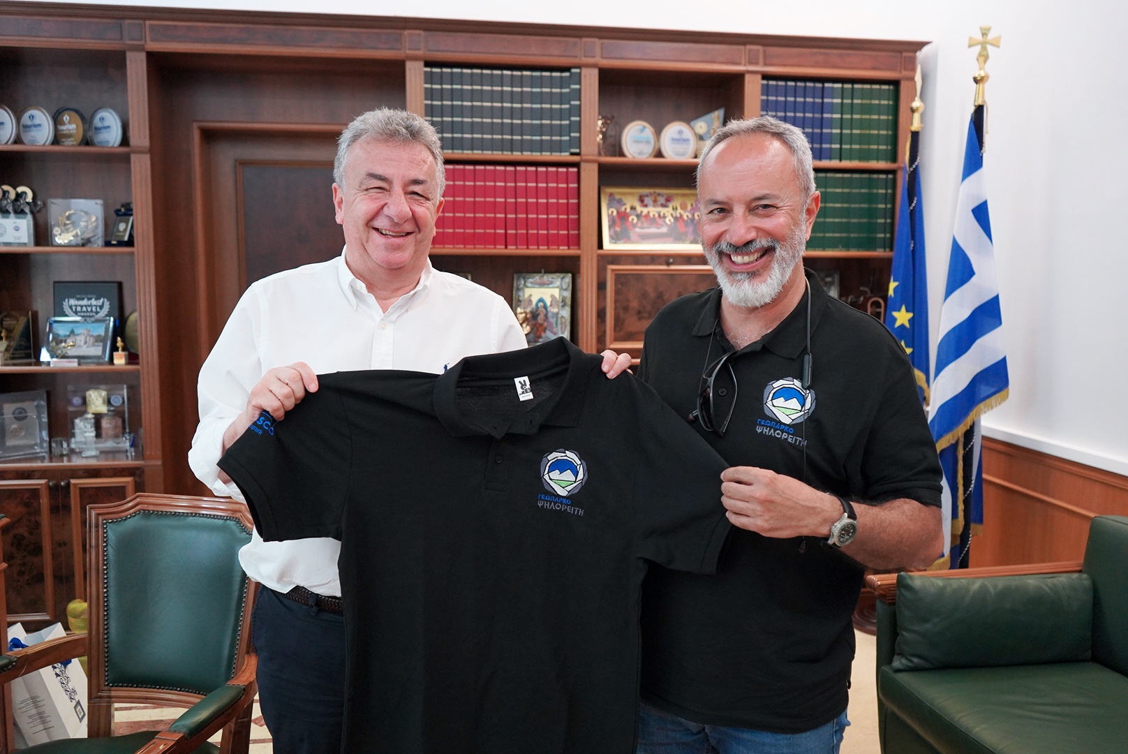 Στην Περιφέρεια Κρήτης οι αξιολογητές των Γεωπάρκων UNESCO του Ψηλορείτη και της Σητείας