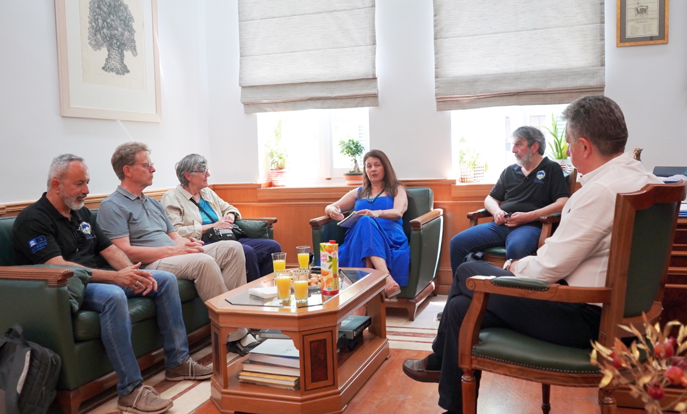 Στην Περιφέρεια Κρήτης οι αξιολογητές των Γεωπάρκων UNESCO του Ψηλορείτη και της Σητείας