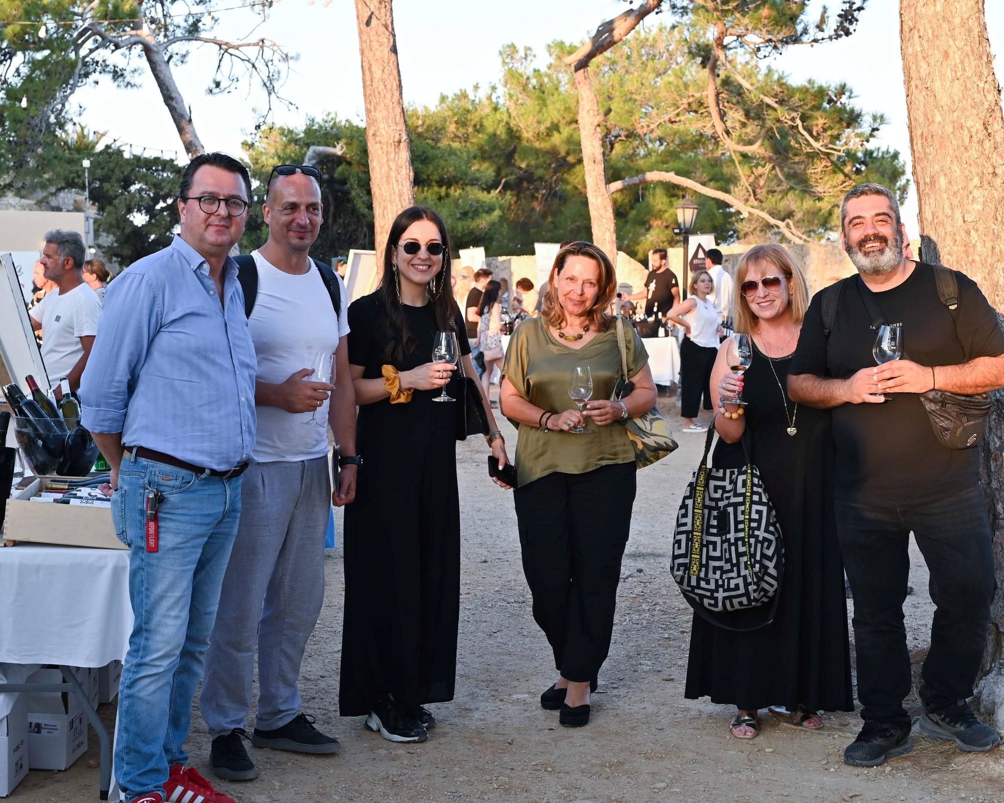 Με μεγάλη επιτυχία η Έκθεση Κρητικού Κρασιού στο Φρούριο Φορτέτζας