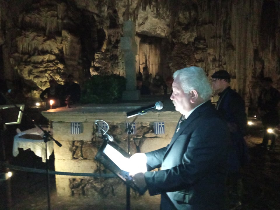 Ο Δήμαρχος Μυλοποτάμου Δημήτρης Κόκκινος