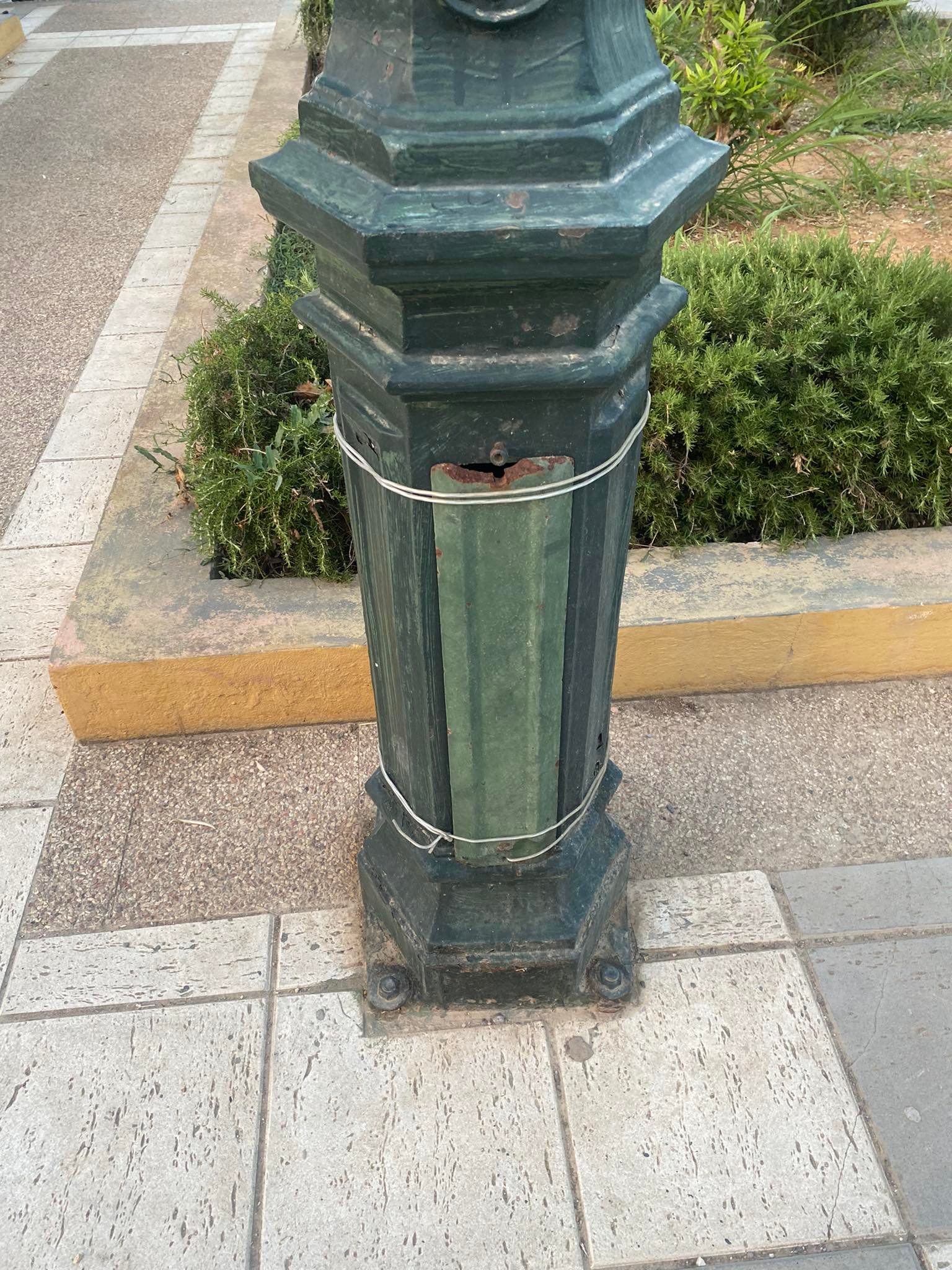 παιδική χαρά, καλώδια