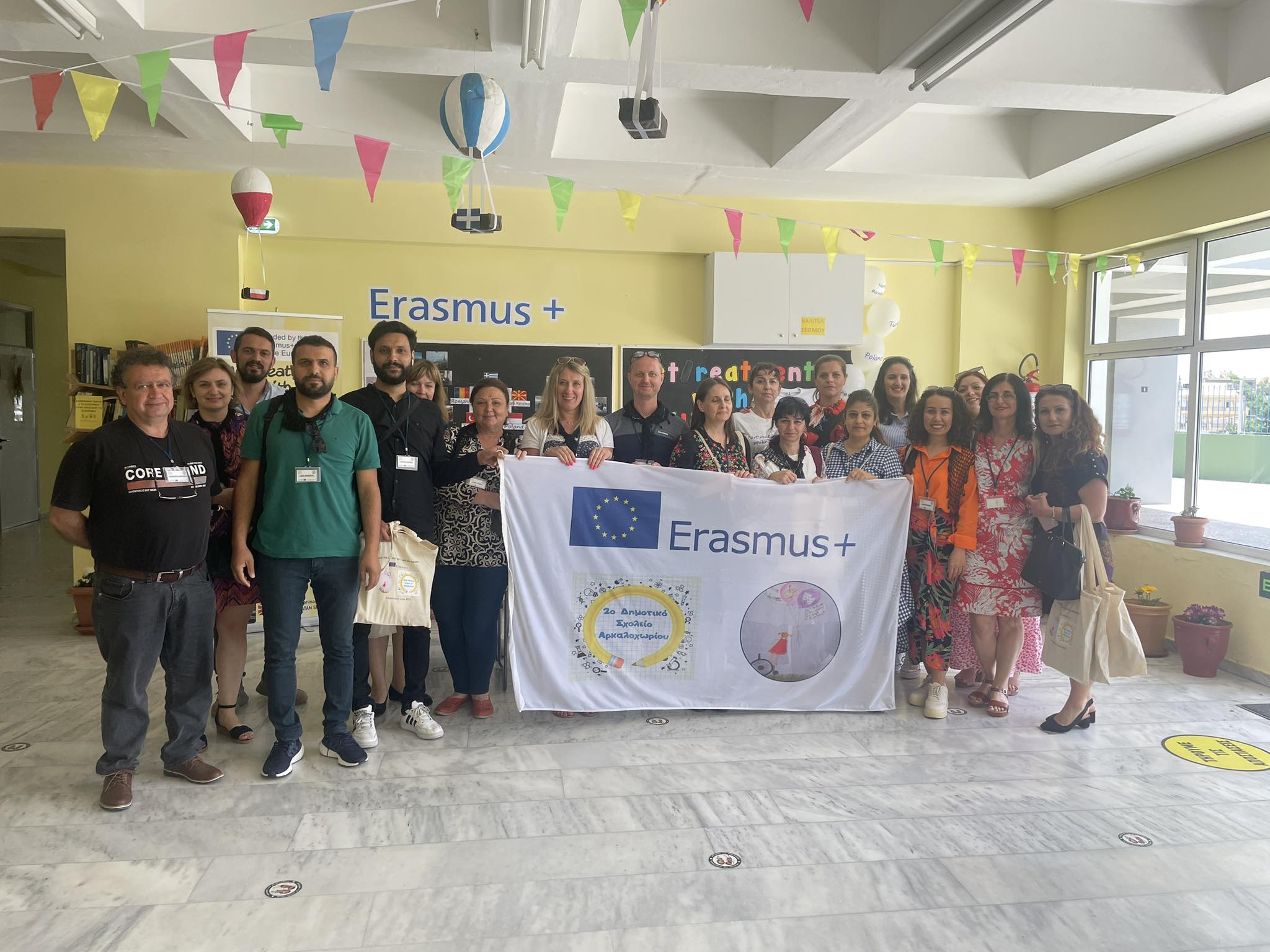 2o Δημοτικό Αρκαλοχωρίου Erasmus