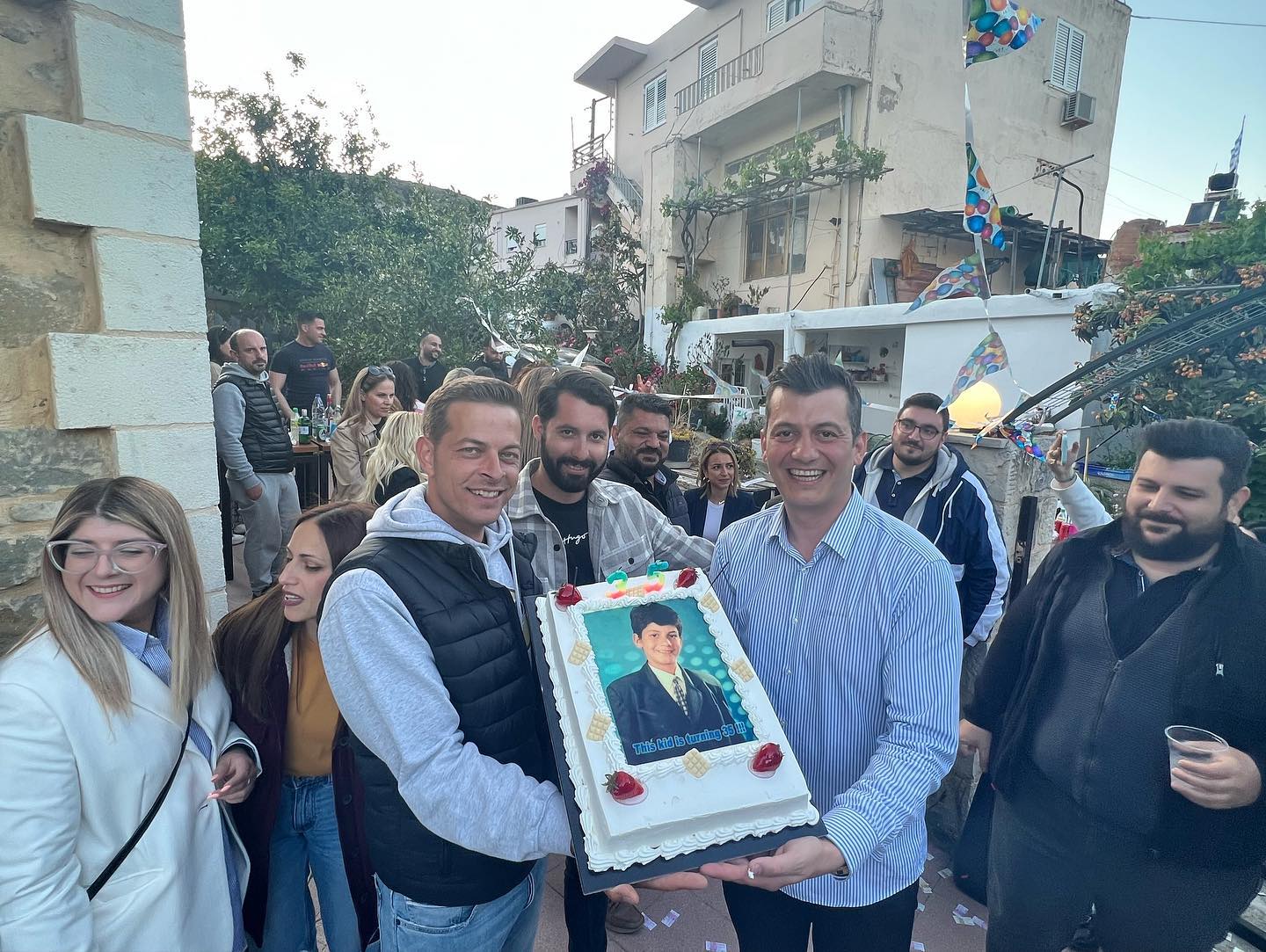 Καρτσάκης Γενέθλια Σχινιάς Ηράκλειο