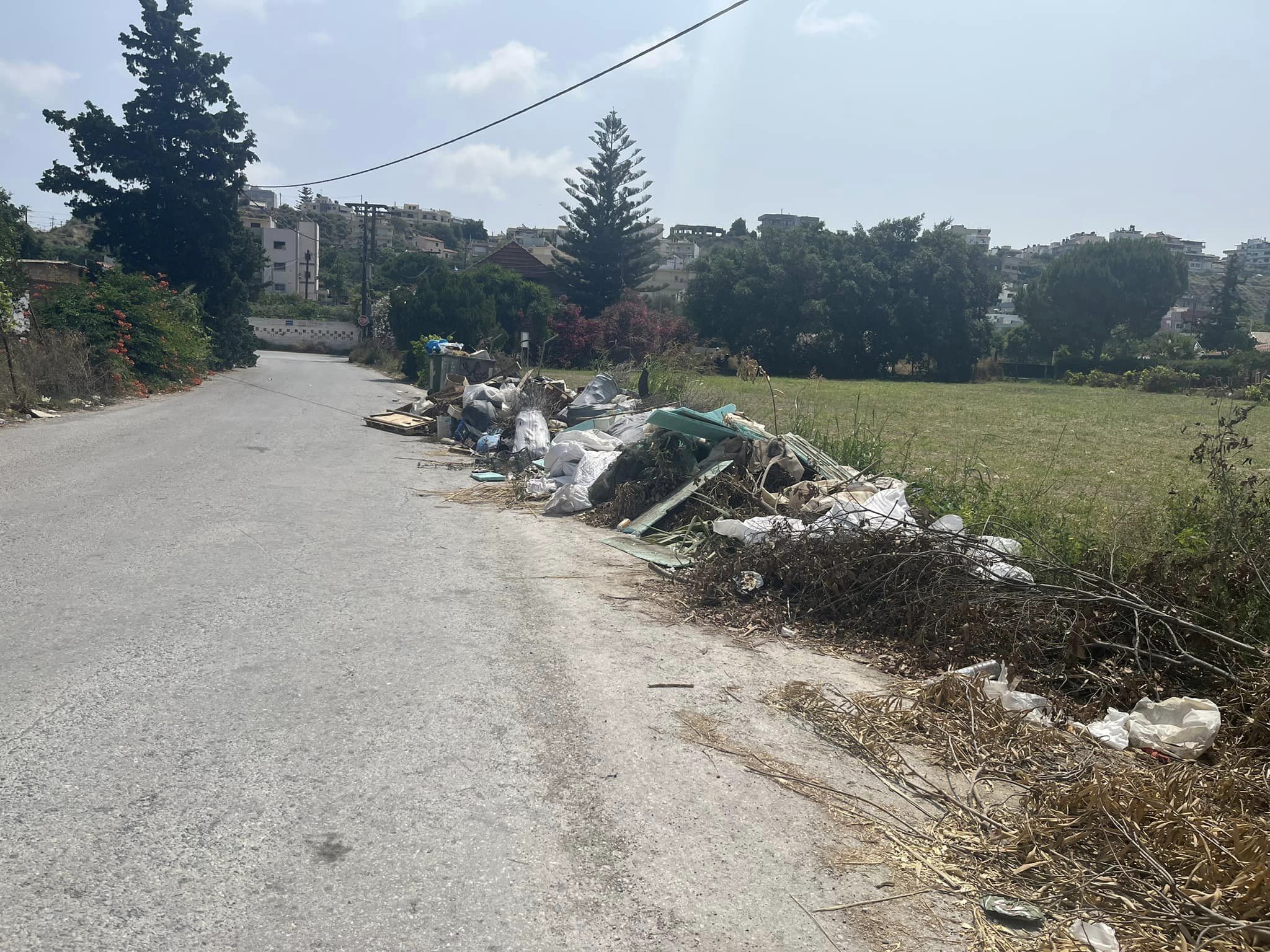 Σκουπίδια Κορακοβούνι Ηράκλειο