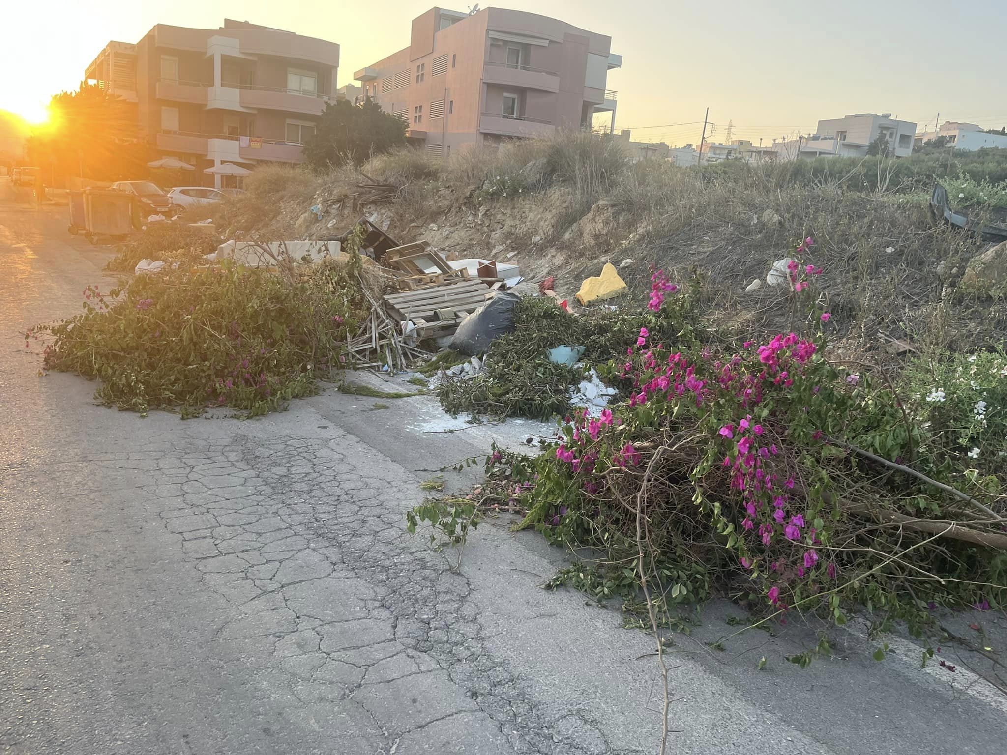 Σκουπίδια Κορακοβούνι Ηράκλειο