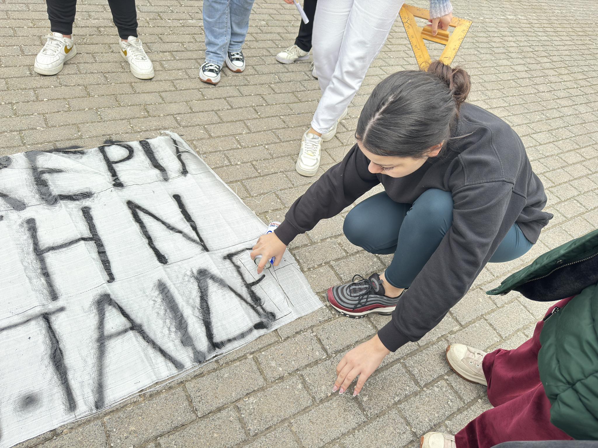 Διαμαρτυρία Μαθητές Κρουσώνας